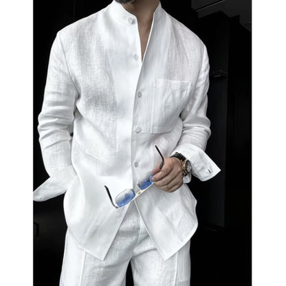LinenCore – Modern Summer Outfit – White / M