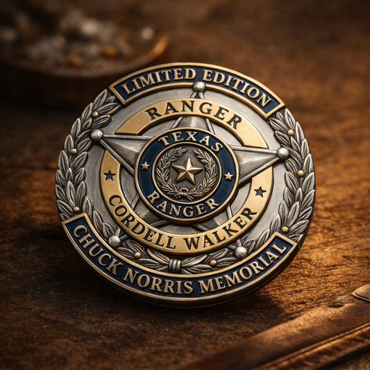 ValorWest – Cordell Inspired Ranger Memorial Pin – Limited Edition Pin