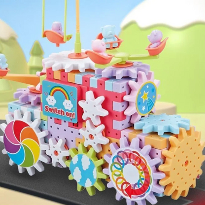 BrainBoost Builders – Montessori Gear Blocks – image 5