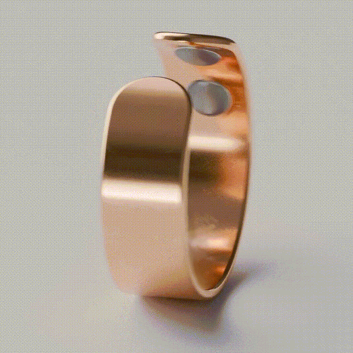 MagnaLuxe – Elegant Stainless Steel Magnetic Ring – image 5
