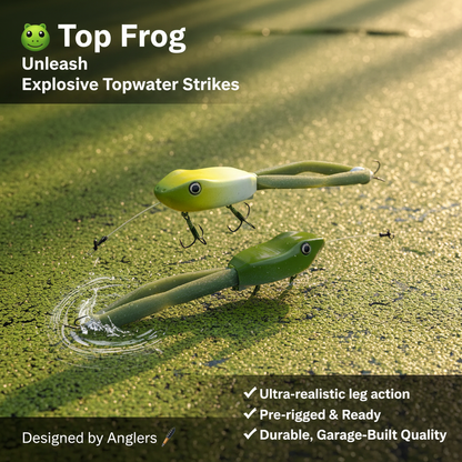 Predator Frog - Topwater Lure Designed for Bass, Pike & Snakehead – image 2