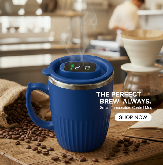 ThermoGlow – LED Temperature Display Mug – 1 Mug