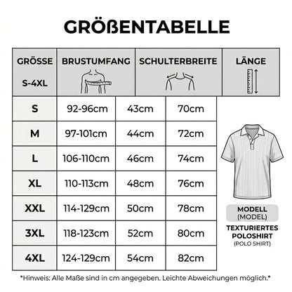 TexturaPolo – Men’s Short-Sleeved Polo Shirt – image 11