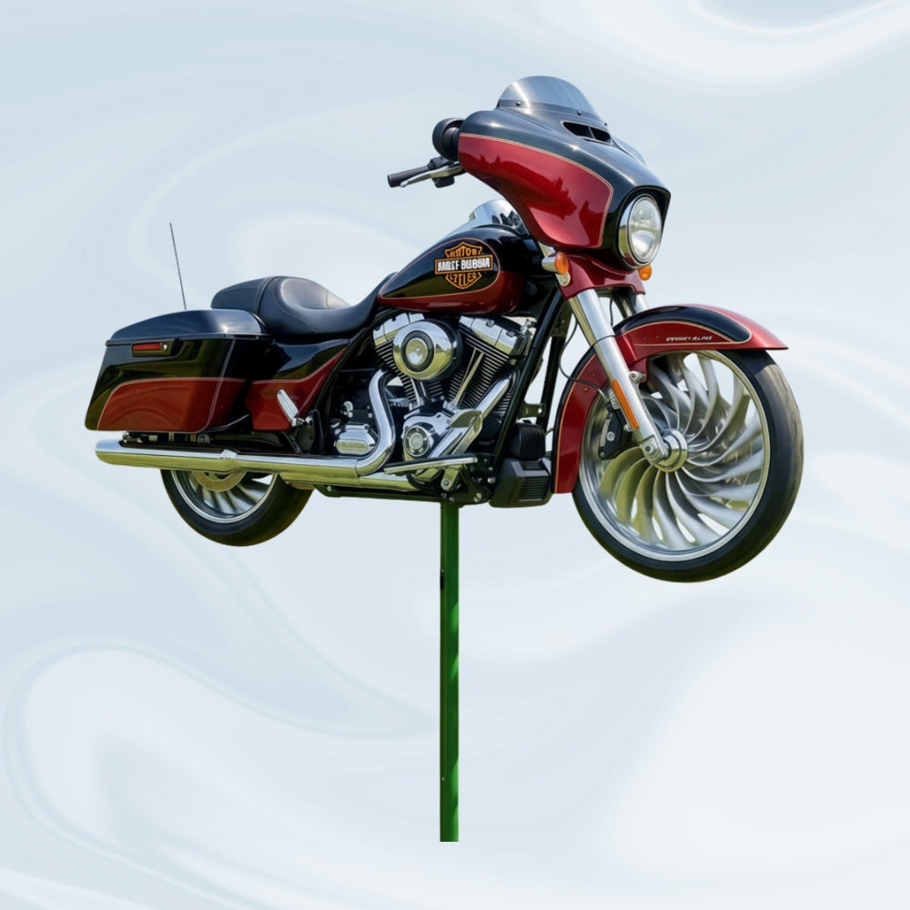 RideSpin – Harley-Davidson Motorcycle Garden Wind Spinner – image 4