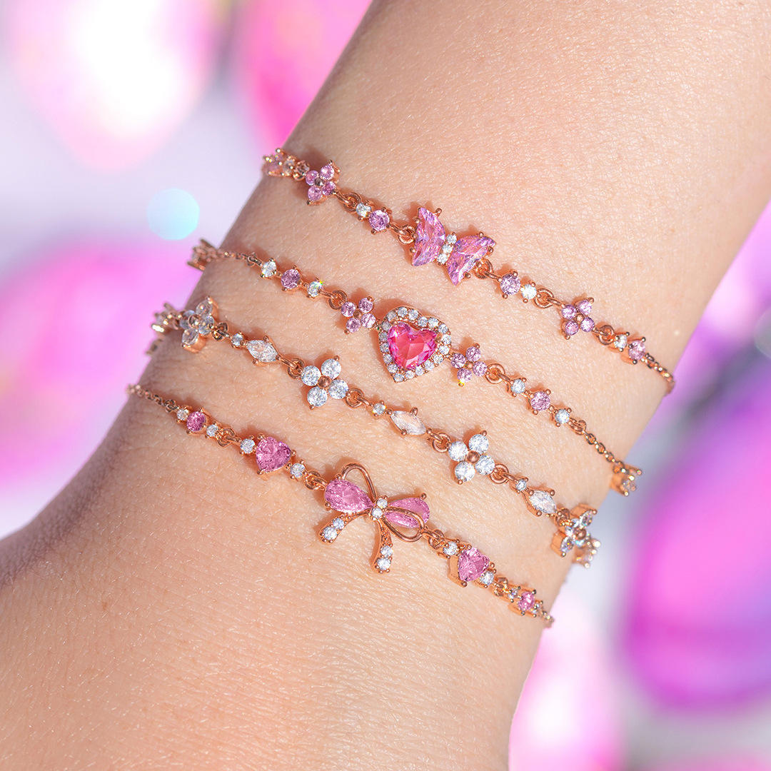 LuxeLoom – Bow Zirconia Bracelet Gift for Her – image 5