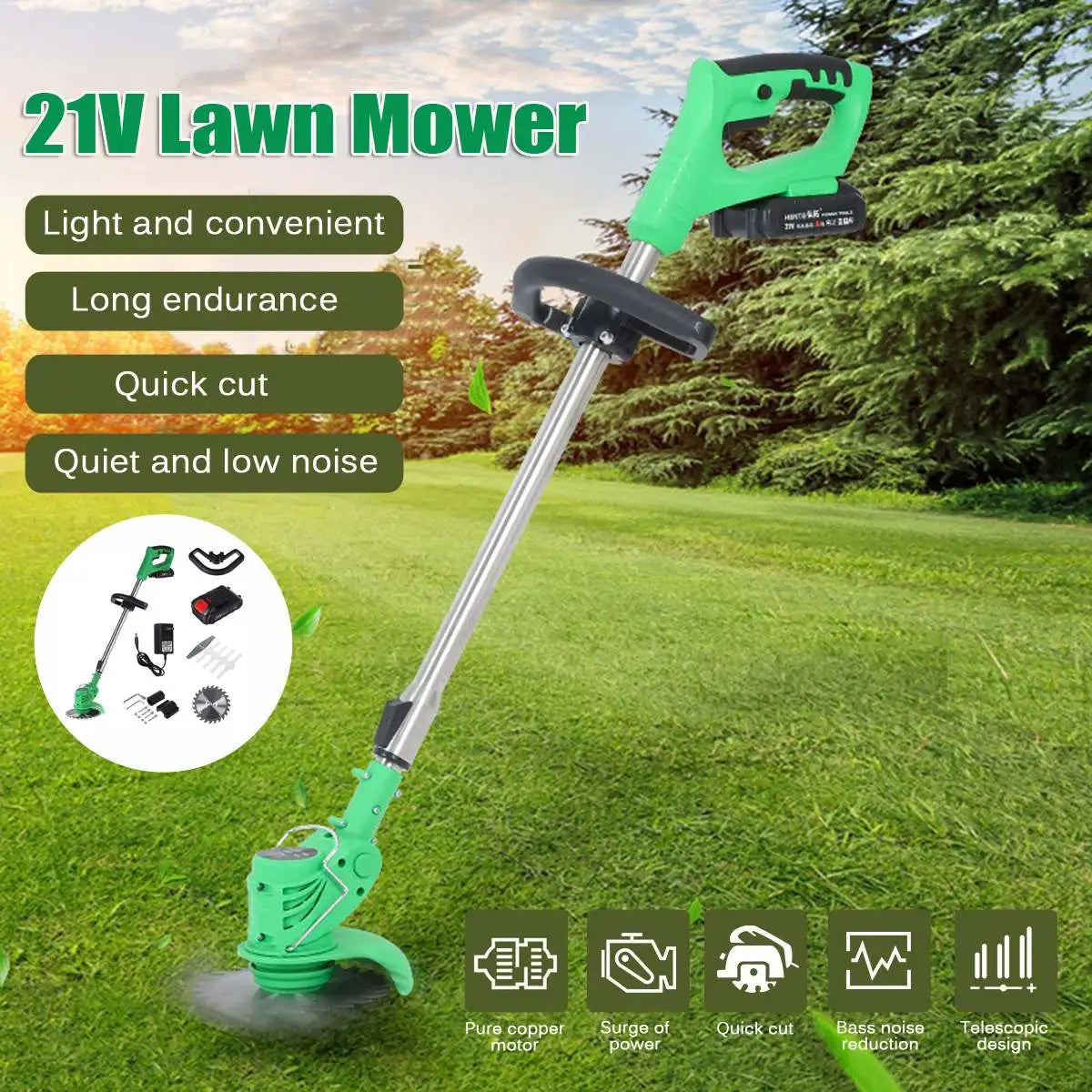 YardBlade - 3-in-1 Cordless Lawn Master – image 2