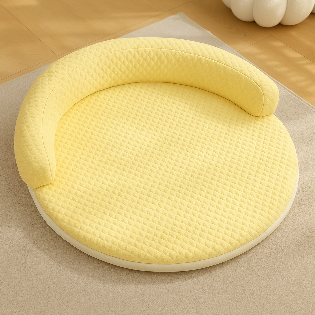 PurrBreeze – Orthopedic Cat Sleep Bed – Honey / Buy 1