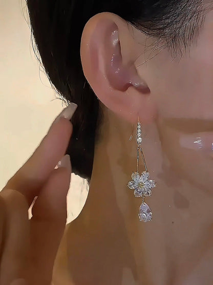 Lunora – Gold Plated Statement Earrings – image 4