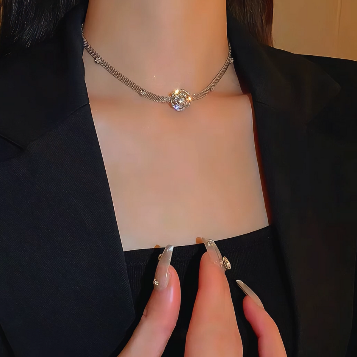 Bella Luna - Italian Silver Necklace – image 2