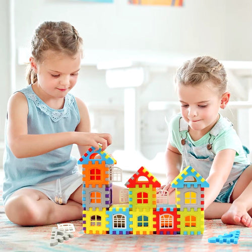 VisionBlocks Playset – Transparent Building Fun – 70pcs