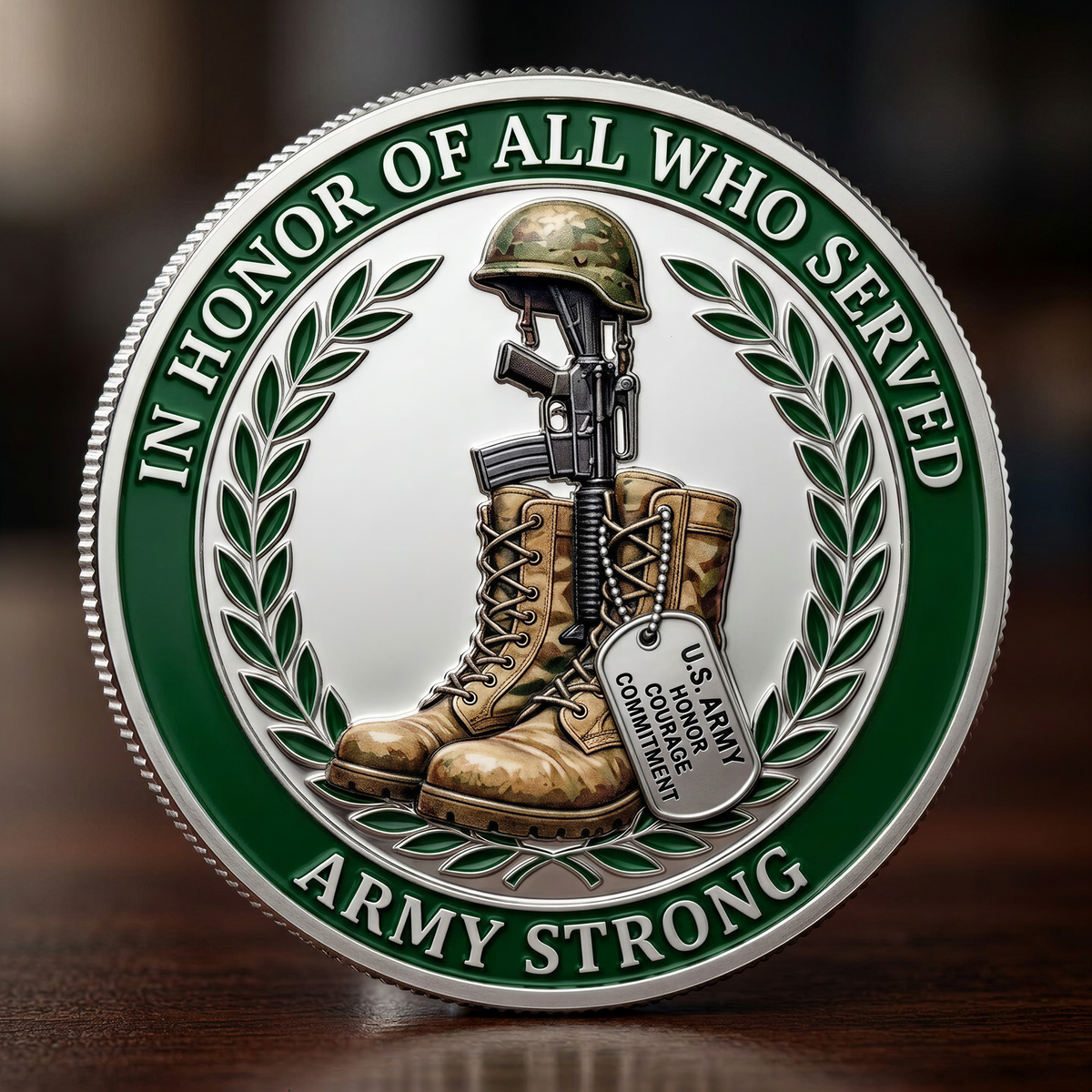 FreedomHonor – U.S. Army Tribute Collector Coin – image 2