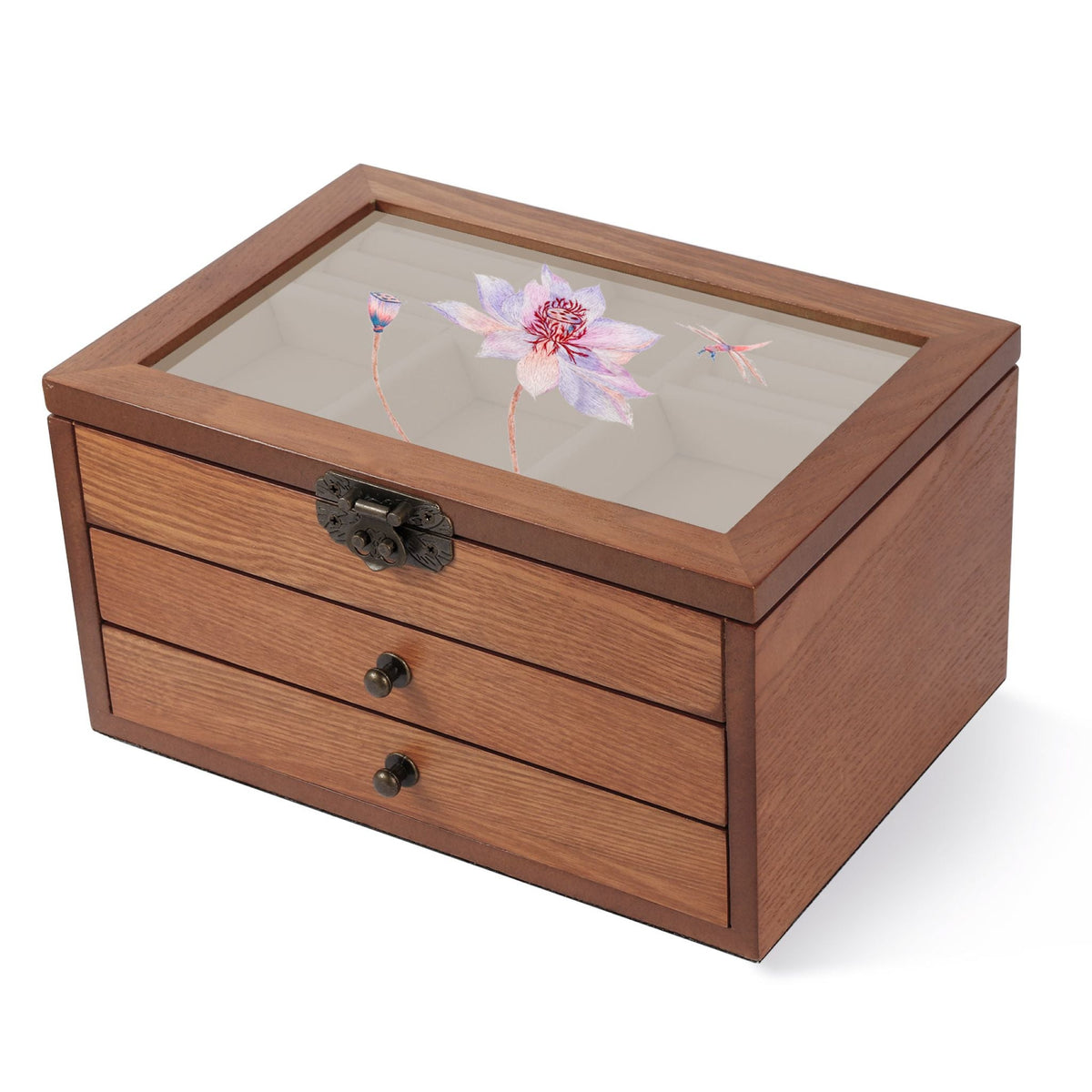 DynastyGrace - Handcrafted Keepsake Box – Lotus Blossom