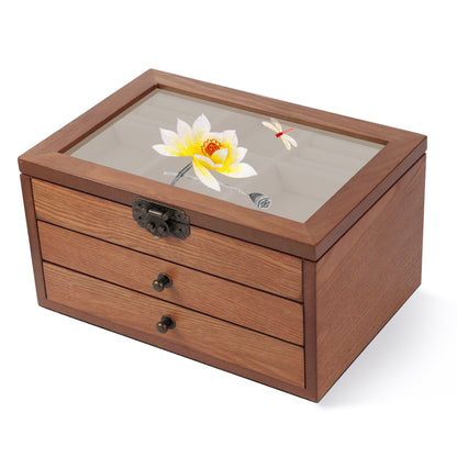 DynastyGrace - Handcrafted Keepsake Box – Yellow Lotus