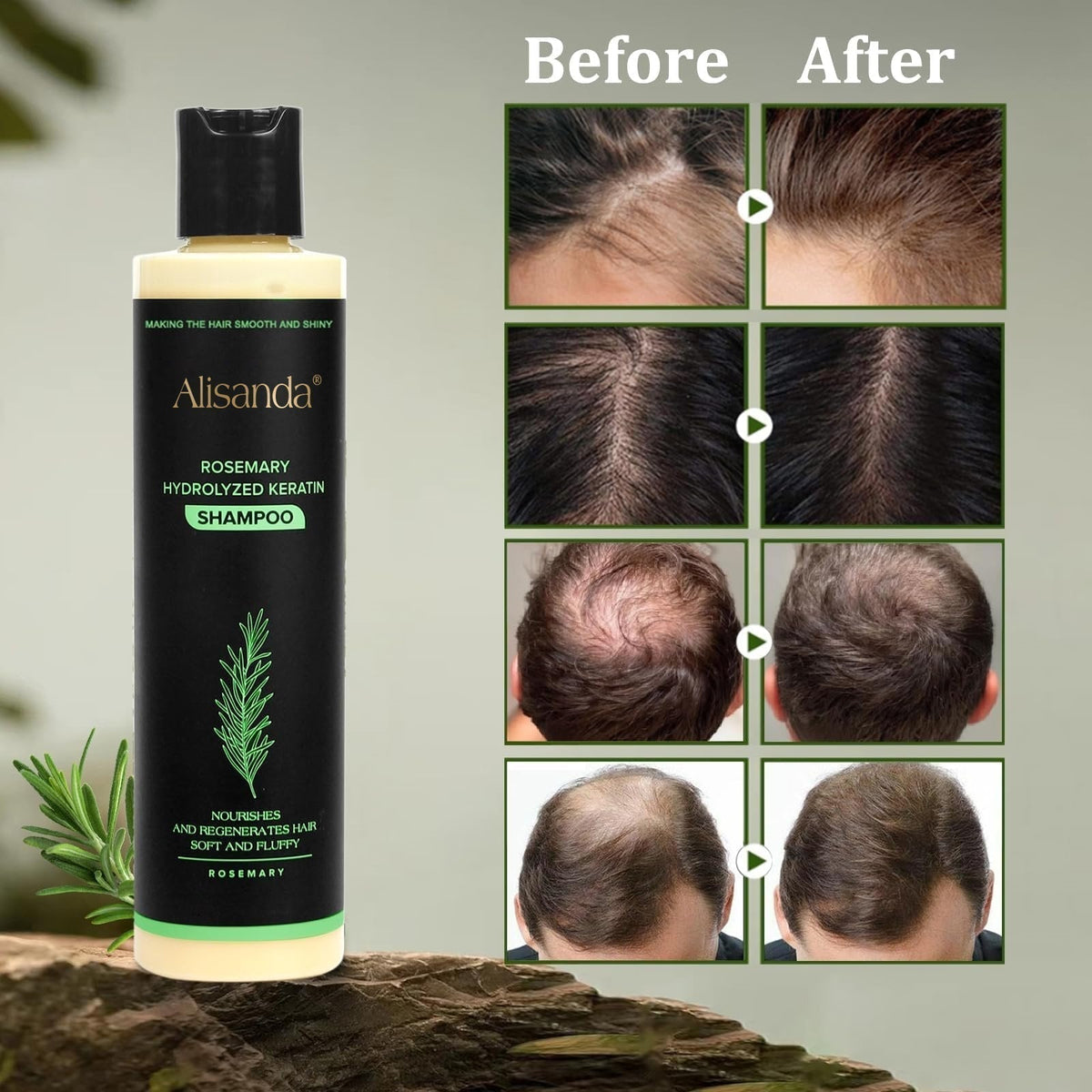 LushRoot – Thickening Rosemary Shampoo – image 8