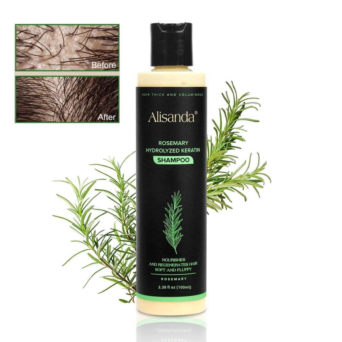 LushRoot – Thickening Rosemary Shampoo – Buy 1