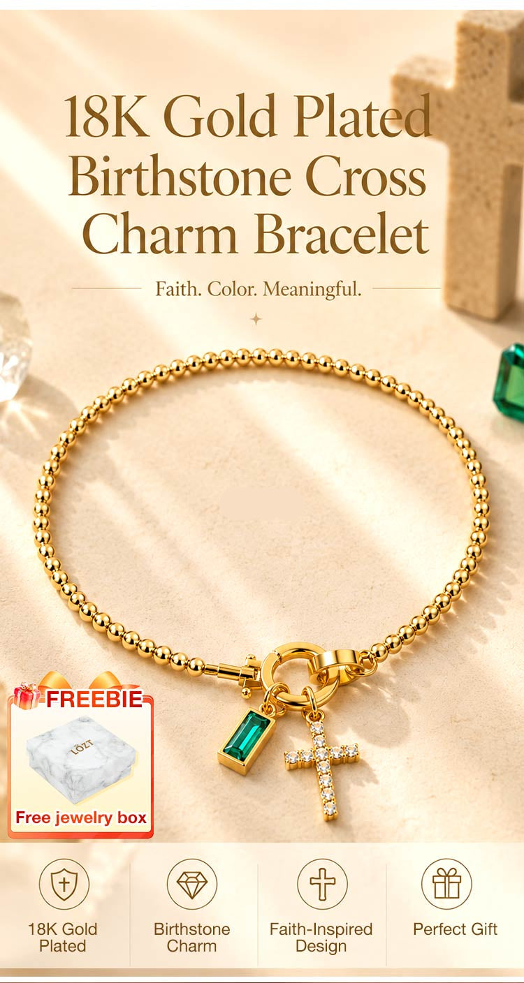 CelestiaFaith – Gold Cross Bracelet – image 19