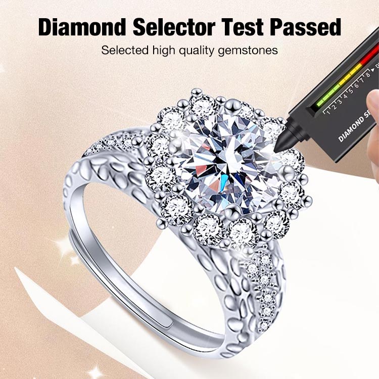 RoyalArrow – Eight Hearts & Arrows Ring – image 3