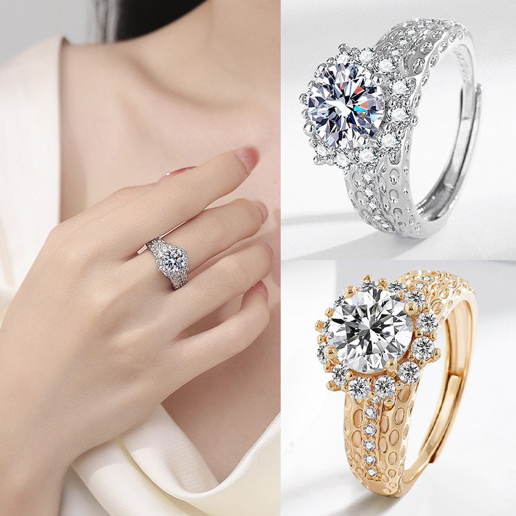 RoyalArrow – Eight Hearts & Arrows Ring – image 4