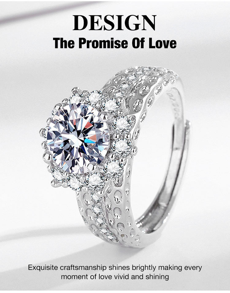 RoyalArrow – Eight Hearts & Arrows Ring – image 6