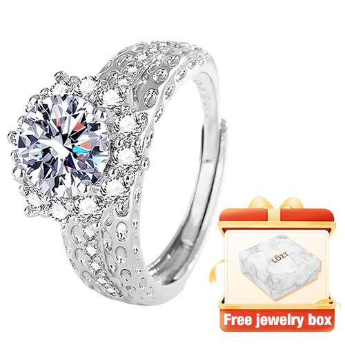RoyalArrow – Eight Hearts & Arrows Ring – Silver (Hot sale)