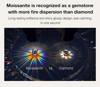 BloomVera – Certified Moissanite Flower Statement Ring – image 19