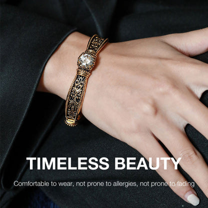 RoyalLustre – Moissanite Relief Bangle – image 2