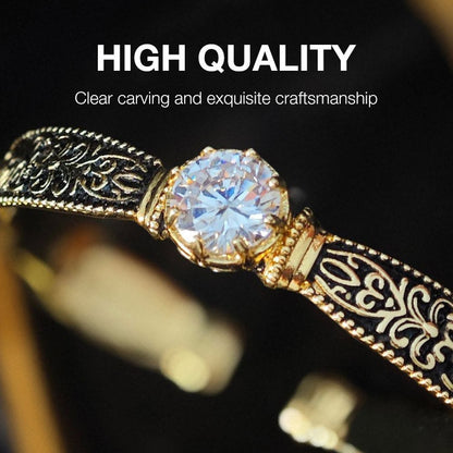 RoyalLustre – Moissanite Relief Bangle – image 4
