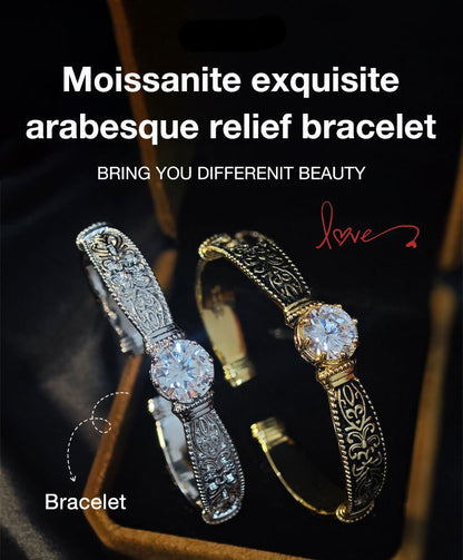 RoyalLustre – Moissanite Relief Bangle – image 7