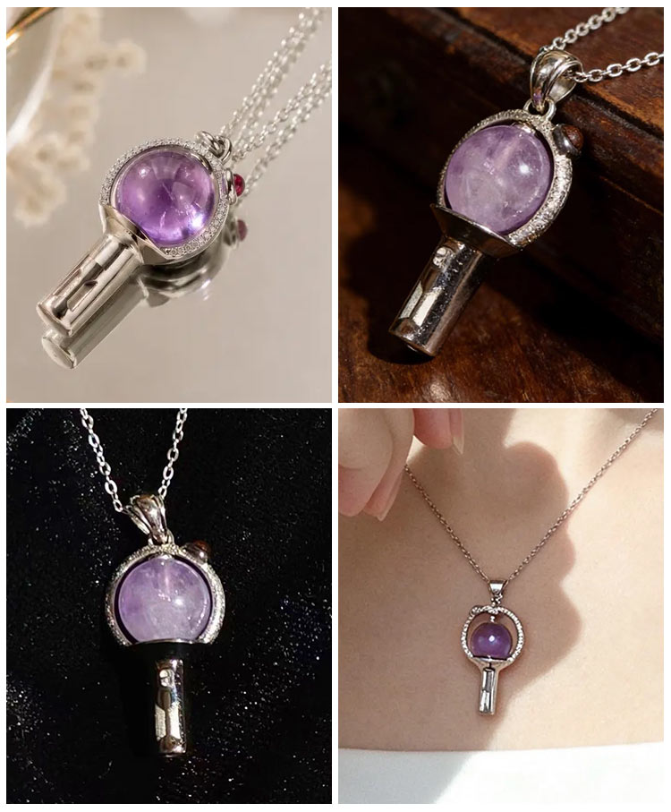 MystiCore - Crystal Scepter Pendant Necklace – image 14