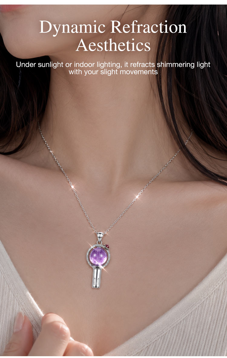 MystiCore - Crystal Scepter Pendant Necklace – image 15