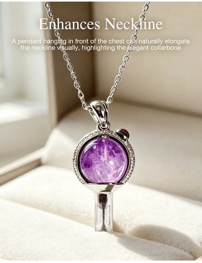 MystiCore - Crystal Scepter Pendant Necklace – image 7