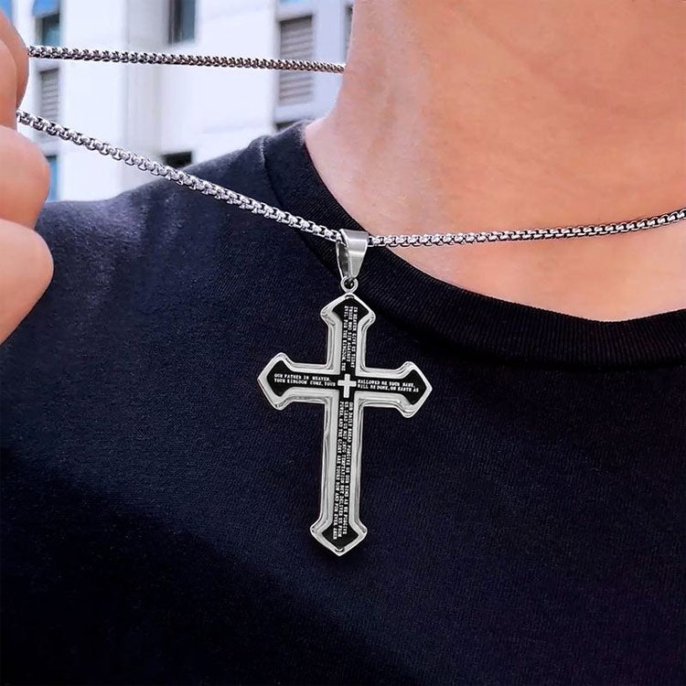 BlessedPath – Symbolic Cross Pendant – image 2