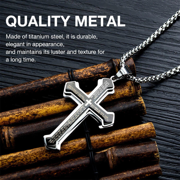 BlessedPath – Symbolic Cross Pendant – image 3