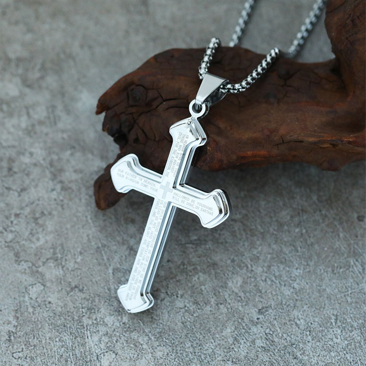 BlessedPath – Symbolic Cross Pendant – image 4