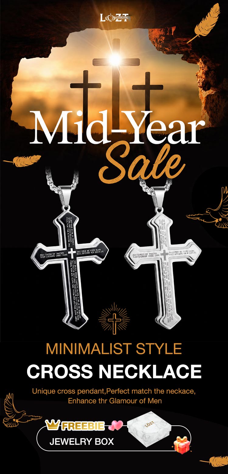 BlessedPath – Symbolic Cross Pendant – image 6
