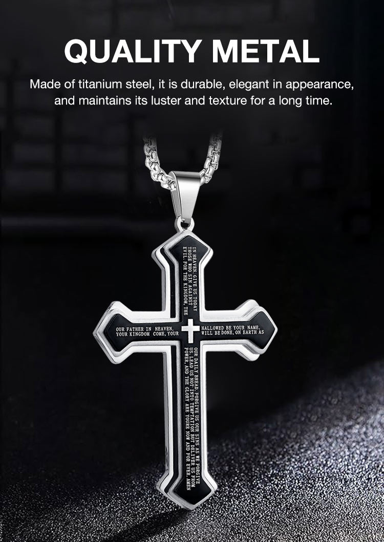 BlessedPath – Symbolic Cross Pendant – image 7