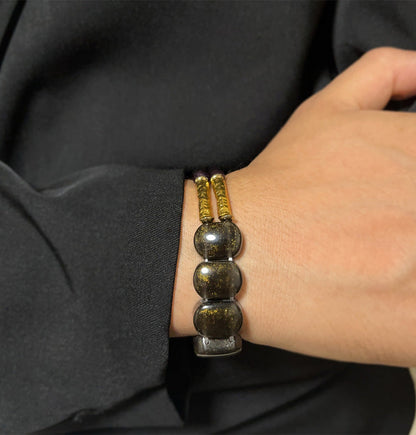 NoirHarmony – Black Obsidian Bracelet – image 12