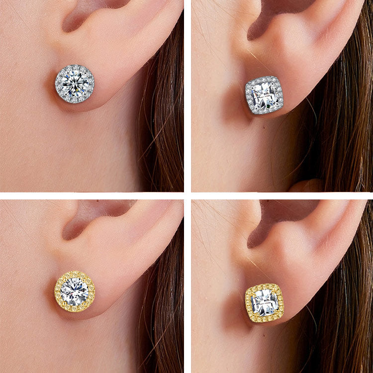 LustreCube – Premium Moissanite Earrings – image 2