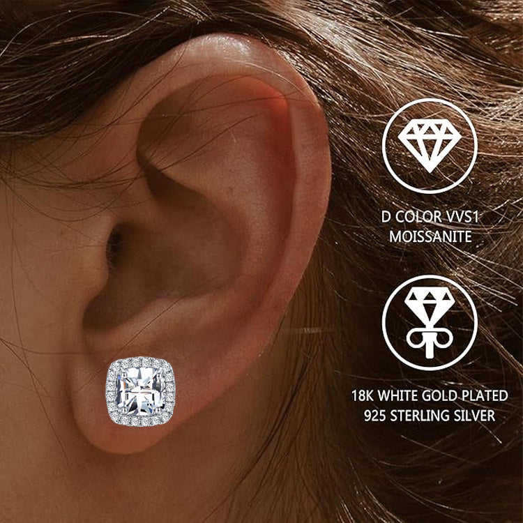 LustreCube – Premium Moissanite Earrings – image 3