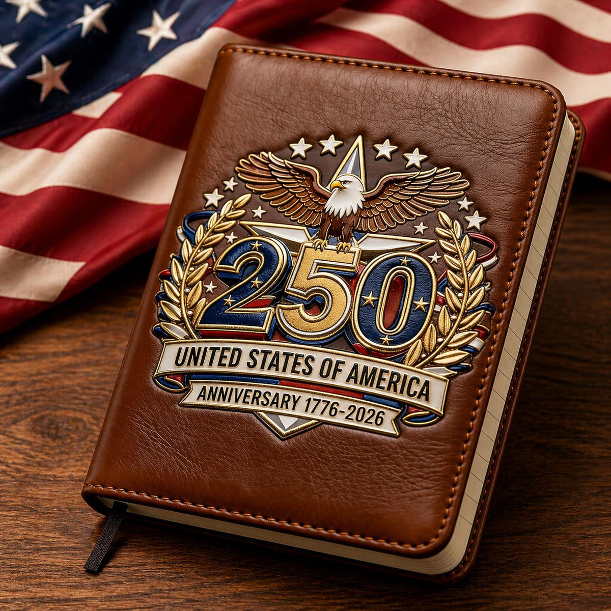 HonorBound – Patriotic Heritage Notebook & Pen Collection – Commemorative Freedom Notebook