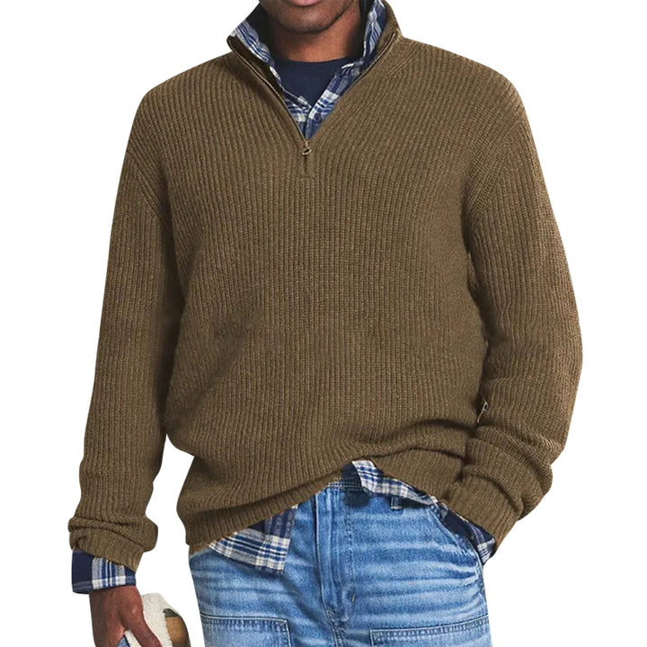 Men's Fints Sweater – Brown / S