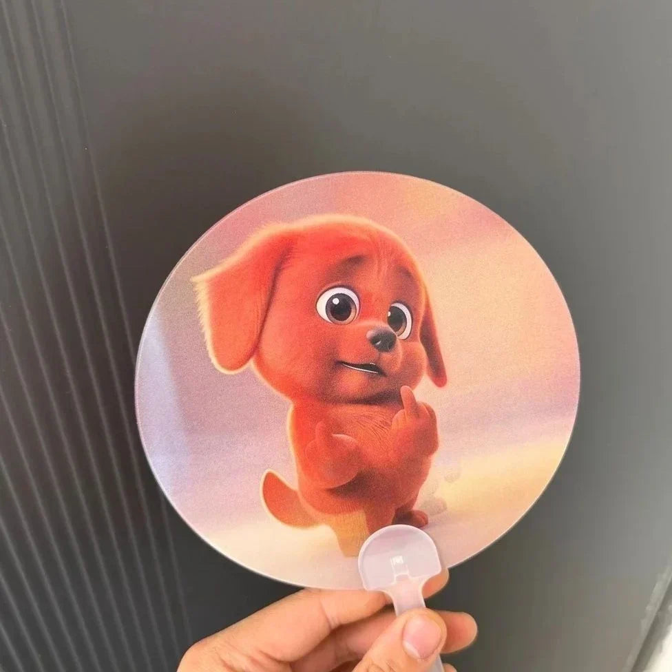 ChillFlip – Creative Dog Surprise Folding Hand Fan – image 2