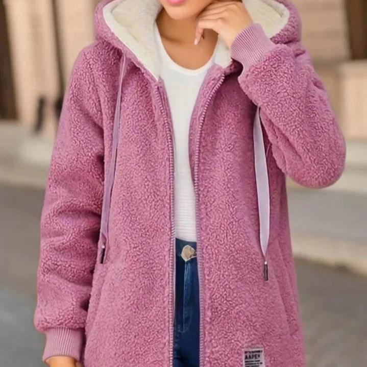 Briony Coat for Women – Pink / M