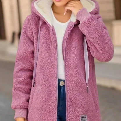 Briony Coat for Women – Pink / M