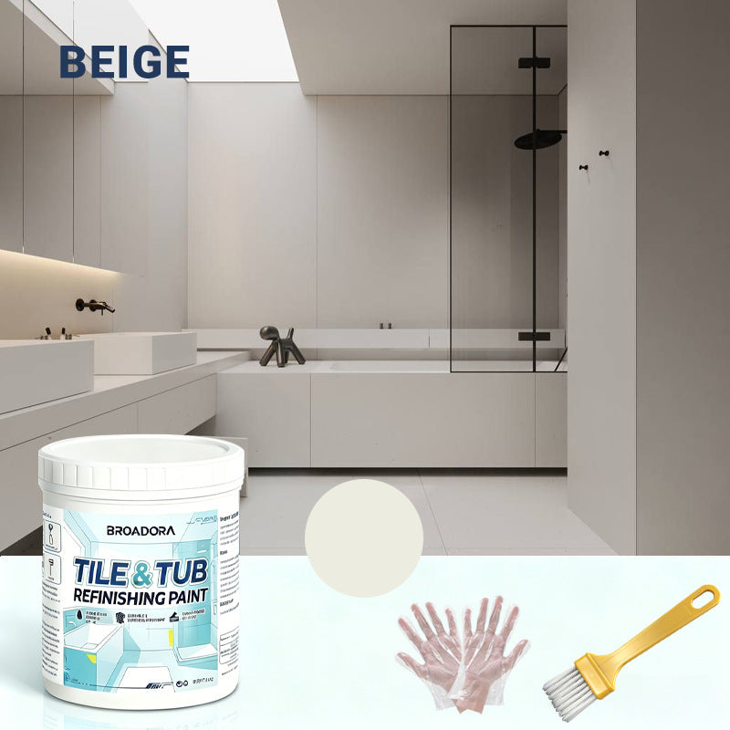 AquaCoat - Waterproof Tile Renewal Paint – 300g / Beige
