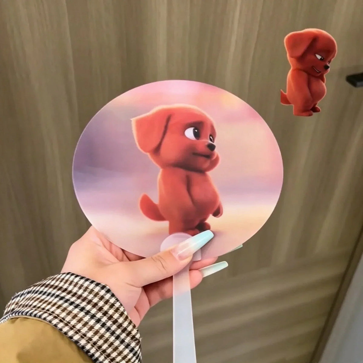 ChillFlip – Creative Dog Surprise Folding Hand Fan – Buy 1