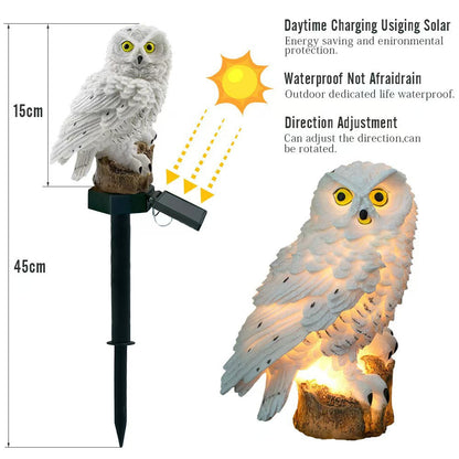 OwlShine – Solar-Powered Garden Owl Light – image 4