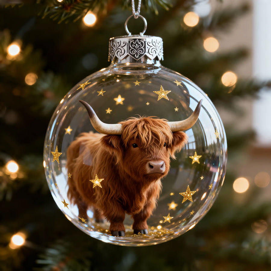 RubyWings - Timeless Cardinal Décor Piece – Highland Cow