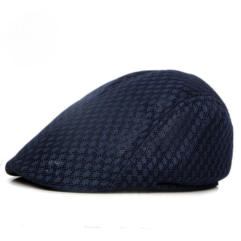 ComfortCrown – Lightweight Sun Protection Duckbill Cap – Navy Blue