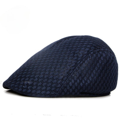 ComfortCrown – Lightweight Sun Protection Duckbill Cap – Navy Blue